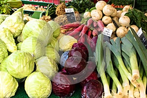 Vegetables market