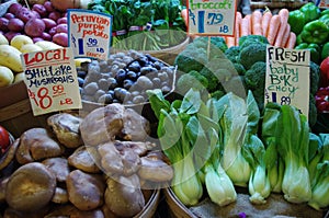 Vegetables for sale