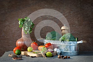 Vegetables still life