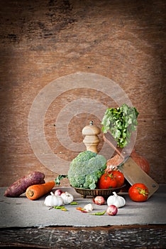 Vegetables still life