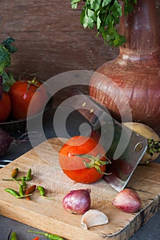 Vegetables still life