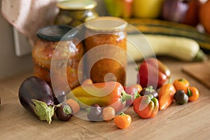 Vegetables on the table