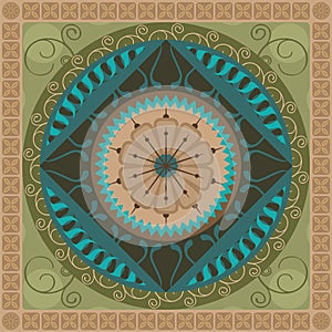 Vegetal Mandala photo