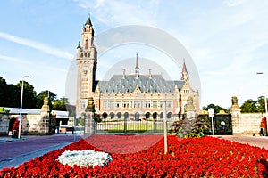 Vegetal Red Carpet at the Peace Palace