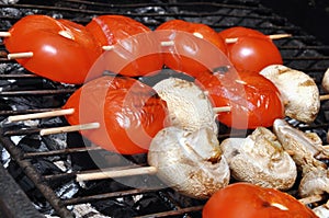 Vegetarian brochette