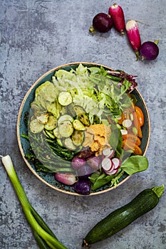 Vegetarian Buddha bowl