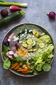 Vegetarian Buddha bowl