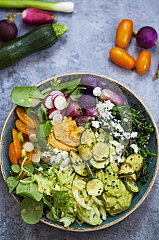 Vegetarian Buddha bowl