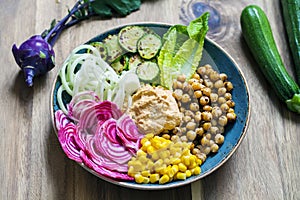 Vegetarian Buddha bowl