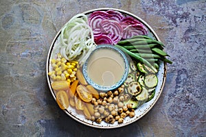 Vegetarian Buddha bowl