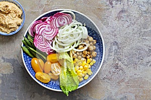 Vegetarian Buddha bowl