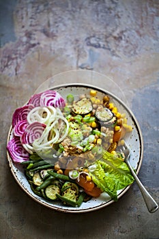 Vegetarian Buddha bowl