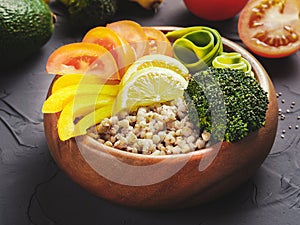 Vegetarian buddha bowl
