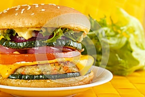 Vegetarian burger