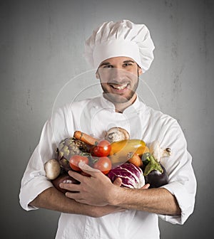 Vegetarian chef