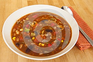 Vegetarian Chili Soup