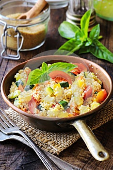 Vegetarian cous cous