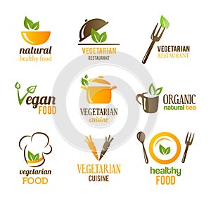 Vegetarian Food Icons