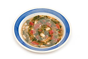 Vegetarian Kale Bean Soup