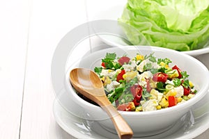 Vegetarian lettuce wraps