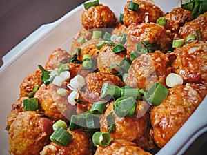 Vegetarian Manchurian balls