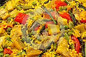 Vegetarian Paella - Spanish rice