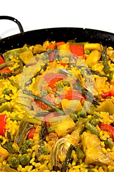 Vegetarian Paella - Spanish rice