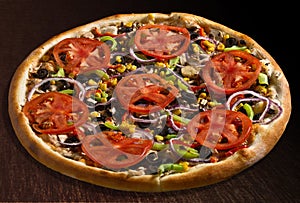 Vegetarian pizza