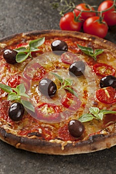 Vegetarian pizza