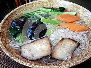 Vegetarian Rice Noodles @ Nan Tien Temple