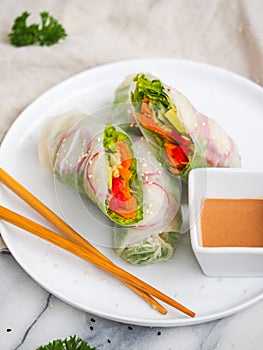 Vegetarian roll