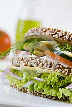 Vegetarian sandwich