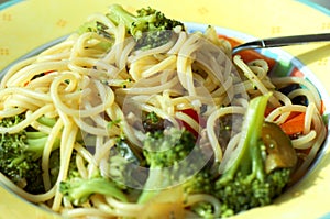 Vegetarian Spaghetti