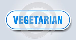 vegetarian sticker.
