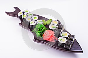 Vegetarian sushi set