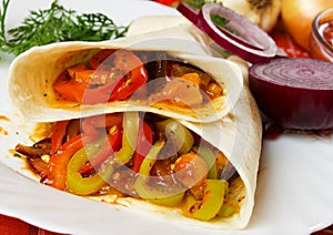 Vegetarian taco shells