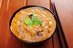 Vegetarian thai curry