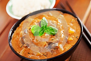 Vegetarian thai curry