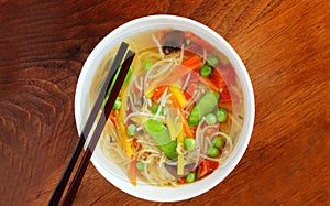 Vegetarian Thai soup