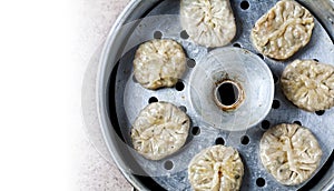 Vegetarian Tibetan momos