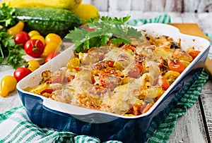 Vegetarian Vegetable casserole