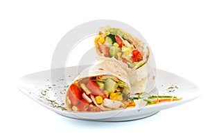 Vegetarian wrap