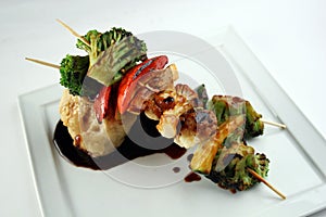 Vegetarian yakitori