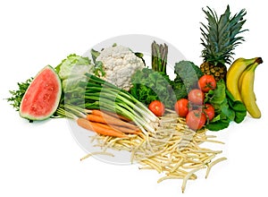 Veggies and Fruits Arrangement