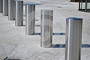 Vehicle access barrier.Perimeter access control for vehicles