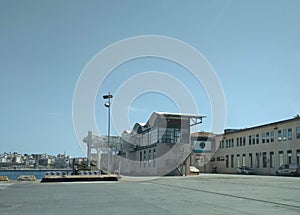 vehicle embarkation area port of Ceuta