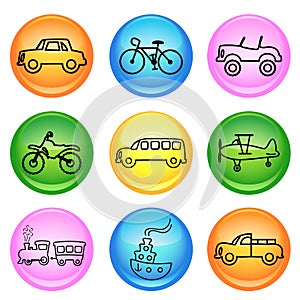 Vehicle icons