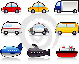 Vehicle icons