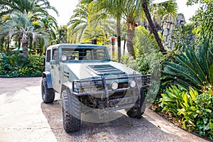 Vehicle in Jurassic Park