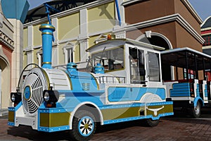 Vehicle with old train style